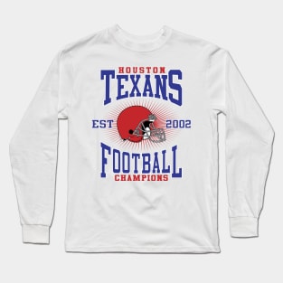 Houston Texans Football Champions Long Sleeve T-Shirt